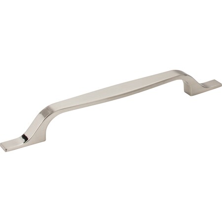 Elements 160 mm Center-to-Center Satin Nickel Square Cosgrove Cabinet Pull 382-160SN
